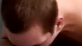Young gay asshole interracially drilled after 69 goodness