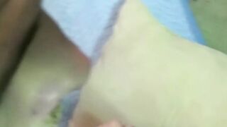 Tattooed skinny dude has his cock sucked by older gay
