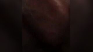 Young fat guy cums in black matures mouth after bareback