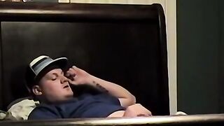 Young fat guy cums in black matures mouth after bareback