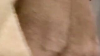 Black amateur jerks off and receives blowjob from mature man