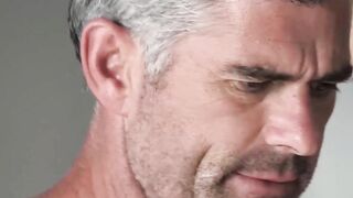 Horny stepdad deepthroats younger lad before barebacking him