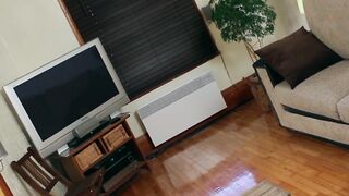 Alpha male Brad shows off his massive cock during jerk off