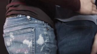 Horny athletic hunk Dalton Riley deepthroats rock hard cock