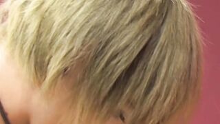 Skinny twinks Dany and Miles enjoy anal fuck in bed all day