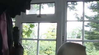 Old pussy and facial penetration by a black hairdresser