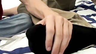 Buddies Colby Bonds and Ryan Connors are enjoying a mutual steamy hot foot fetish