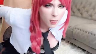 Makima Fucks Denji He Cum 2 Times vol2