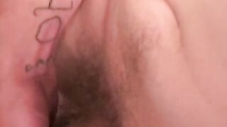 Tattooed stallion jerks off his cock in passionate solo act