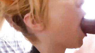 Tender Girl Hard Facefuck Closeup Cum in Mouth