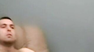 Young amateur masturbates and bareback fucks mature homo