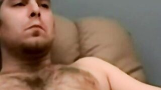 Young amateur masturbates and bareback fucks mature homo