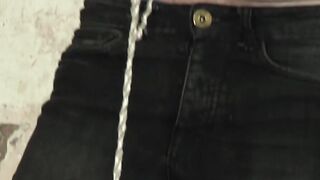 Ashton Bradley wanks twink tied up dick while jerking himself