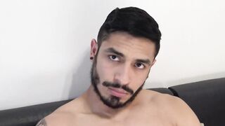 LatinoJuice.com - Sahid & Edipo Rey - Tattooed gay Sahid lies down and welcomes Edipo