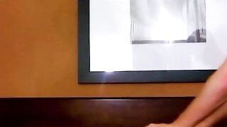 Horny Tyler Cole rides a huge cock until he bursts with warm cum on his face