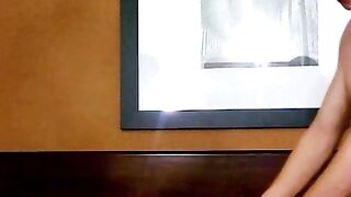 Horny Tyler Cole rides a huge cock until he bursts with warm cum on his face