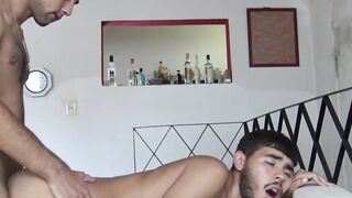 LatinoJuice.com - Bruno & Lio - Utilizing my blessed huge cock to penetrate bearded L