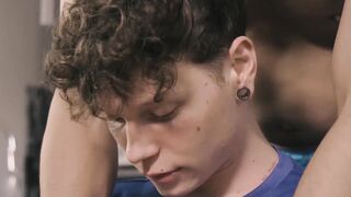 DaddiesPorno.com - Rocky Vallarta & Marco Bianchi - Tattooed twink stepson gives step