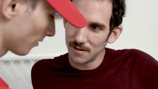 StepsonXXX.com - Lance Hart & Brayden Wolf - Hairy Lance Hart shaved my flaccid cock