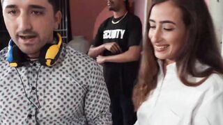 Naughty Scarlett Page fucked publicly while filming a cooking show