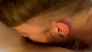 Ftm Luke fingers himself while watching sexy hunks threesome