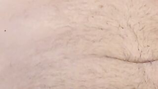 Playing with my cock and spilling cum on the couch