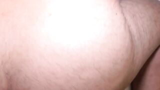 Fat mature guy 3way spitroasted by big cocked Latin twinks