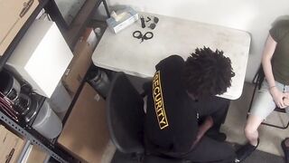Perps4Sale.com - Jamie Ray & Devin Trez - Blonde Buff Officer Drills a Rude Inked Sho