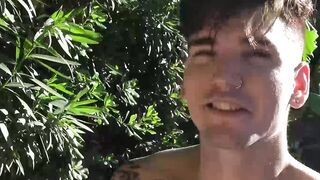 LatinoJuice.com - Gabo & Nico Ruiz - Inked bisexual Gabo enjoys swallowing my big lon