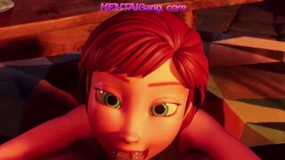 The Queen's Secret ~ Anna Frozen ~ 4k + Ai UPscale