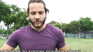 After going bareback and getting a facial a Latino athlete became gay