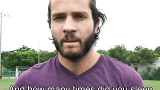 After going bareback and getting a facial a Latino athlete became gay