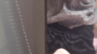 Hot Japanese babe wears seductive panties in passionate solo