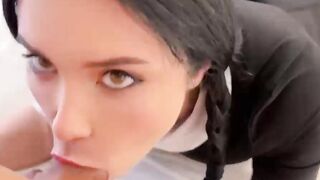 Cosplay Wednesday Addams or Worship My Big Ass vol2