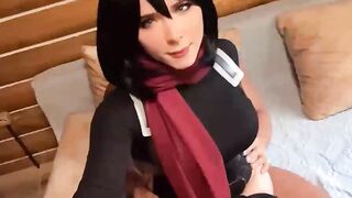 Mikasa Anal Roughly Fucks till Cum vol3