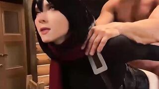 Mikasa Anal Roughly Fucks till Cum vol3