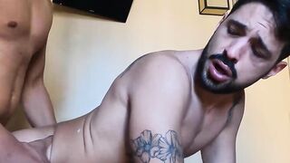 LatinoJuice.com - Martin Muse & Francis - Handsome stud Francis gobbles Martin Muse m