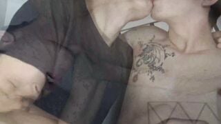 Twink buddies Remo and Santi swallows each other cocks until cumshot