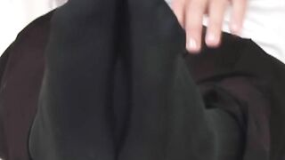 Jock Javier massaged and showed off his gorgeous feet
