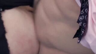 Beautiful Kayden Gray hard ass drilling man in suit after BJ
