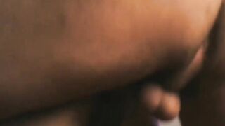 Horny shemale having rough sex with a latino