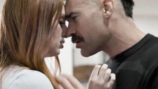 Redhead Maya Kendrick cowgirl riding widowers big hard cock