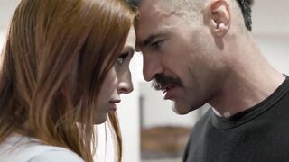 Redhead Maya Kendrick cowgirl riding widowers big hard cock