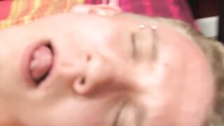 Skinny twinks bareback drill after deep and intense blowjob