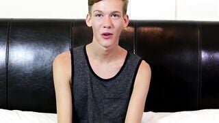 Interview with a new lovable provocative twink Tyler Thayer