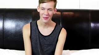 Interview with a new lovable provocative twink Tyler Thayer