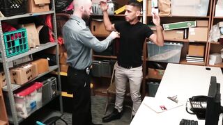 Perps4Sale.com - Shay Stone & Santino - Hard Nippled Thief jock Fed with Horny cops h