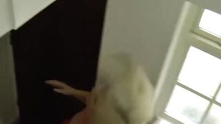 Spitroasted big ass UK matures before receiving a facial