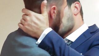 Hunk businessman Dato Foland pounding muscle gay in office
