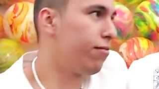 Pierced twinks suck hard cock in kinky and passionate orgy